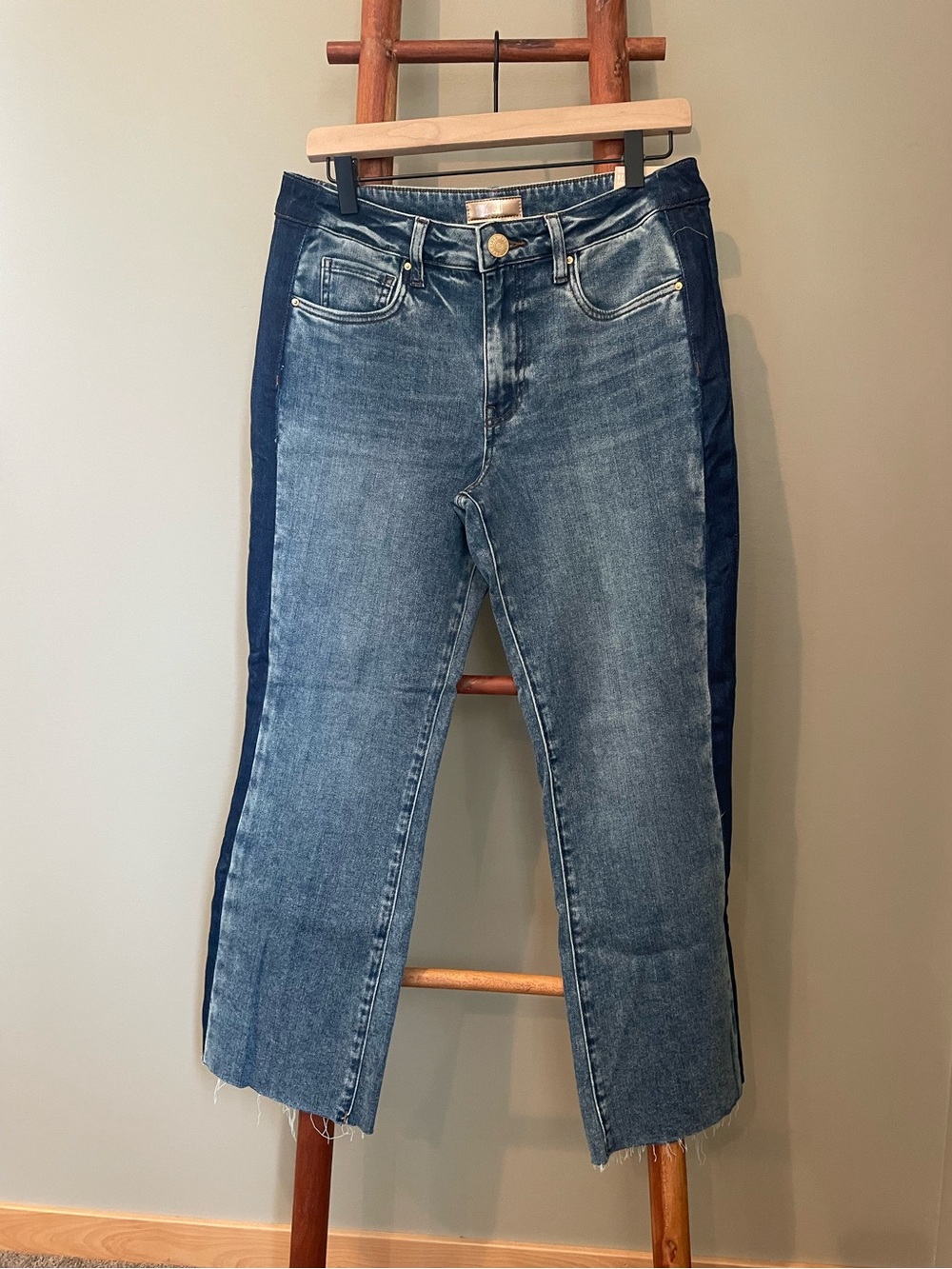 KUT from the Kloth Kelsey Jean with Dark Side Panel